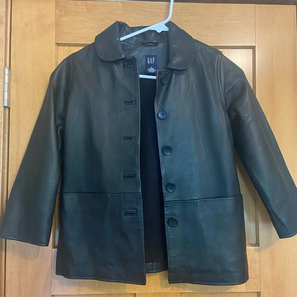 Child GAP leather jacket